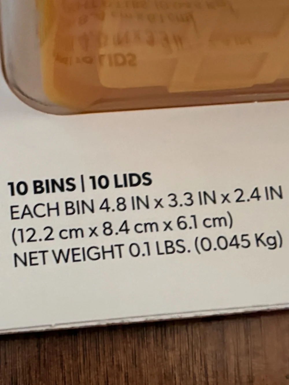 NEW! Costco Mini Bins